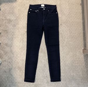 NWT J. Crew Dark Wash Blue Skinny Jeans 27